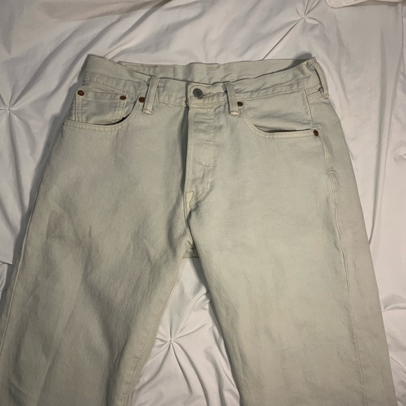 COPY - Cream Levi 501’s - Picture 4 of 6